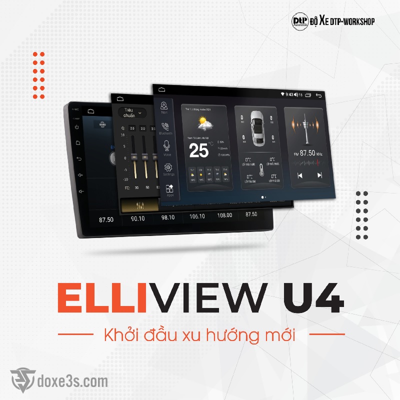 Màn hình Elliview S4 Basic + Camera 360 Toàn cảnh