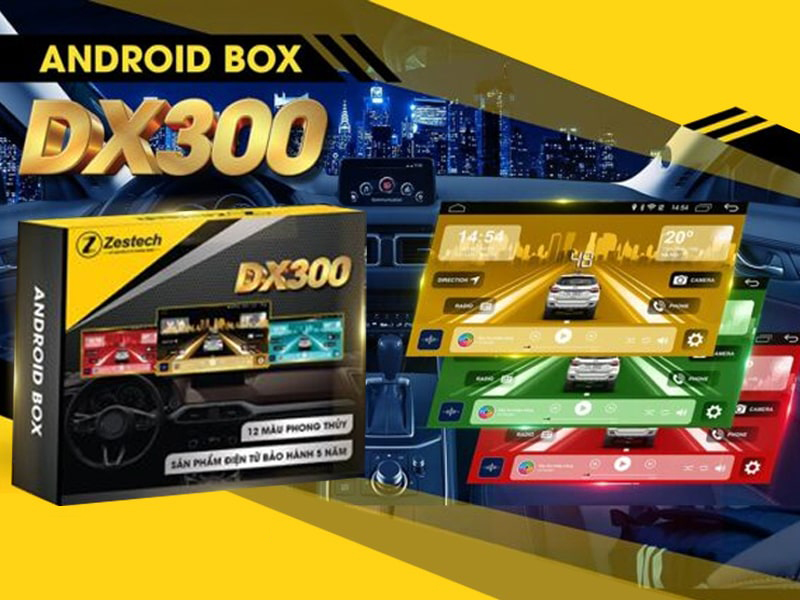 android box cho ô tô zestech dx300