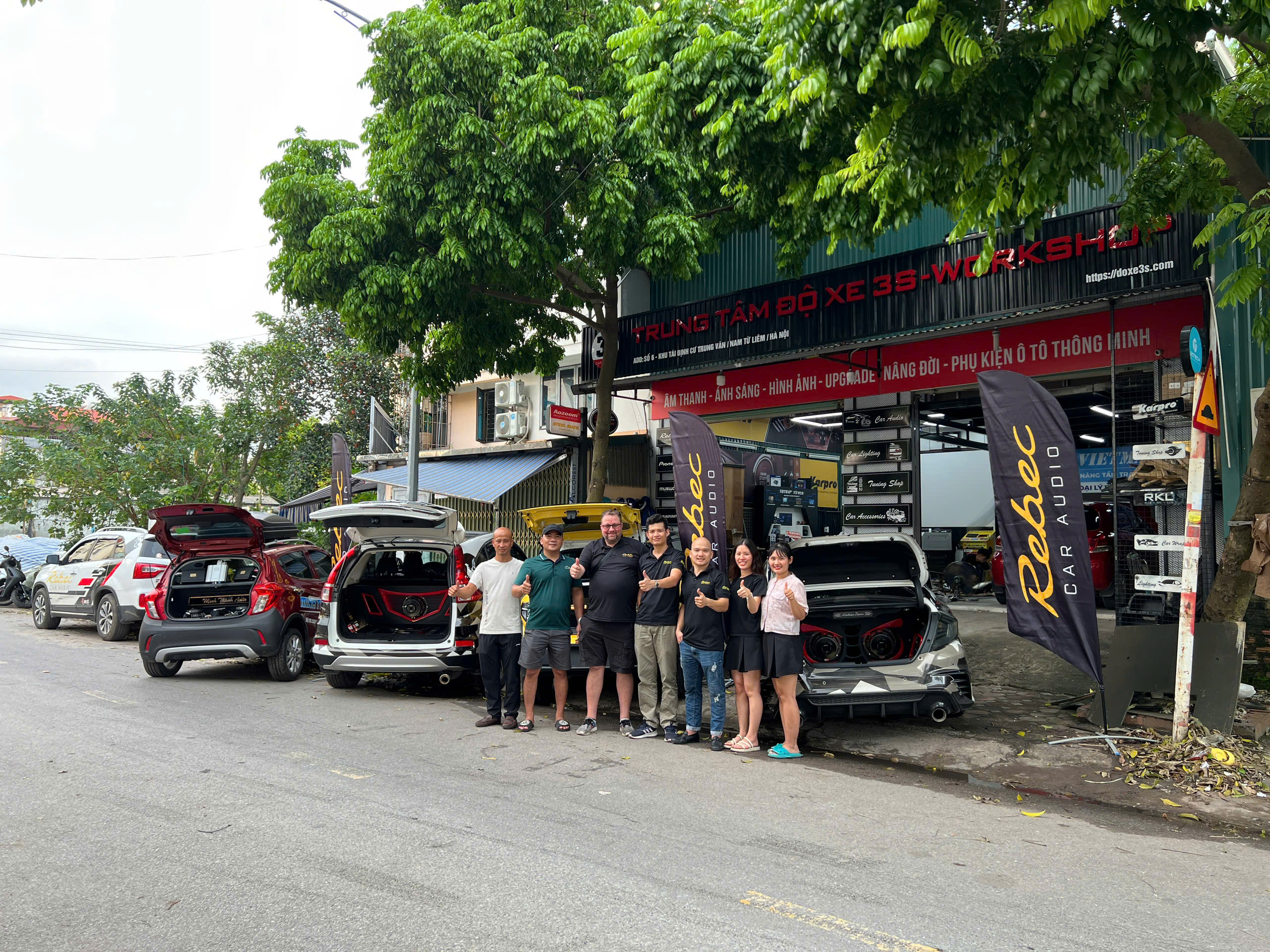 Team Rebec Car Audio tại Việt Nam