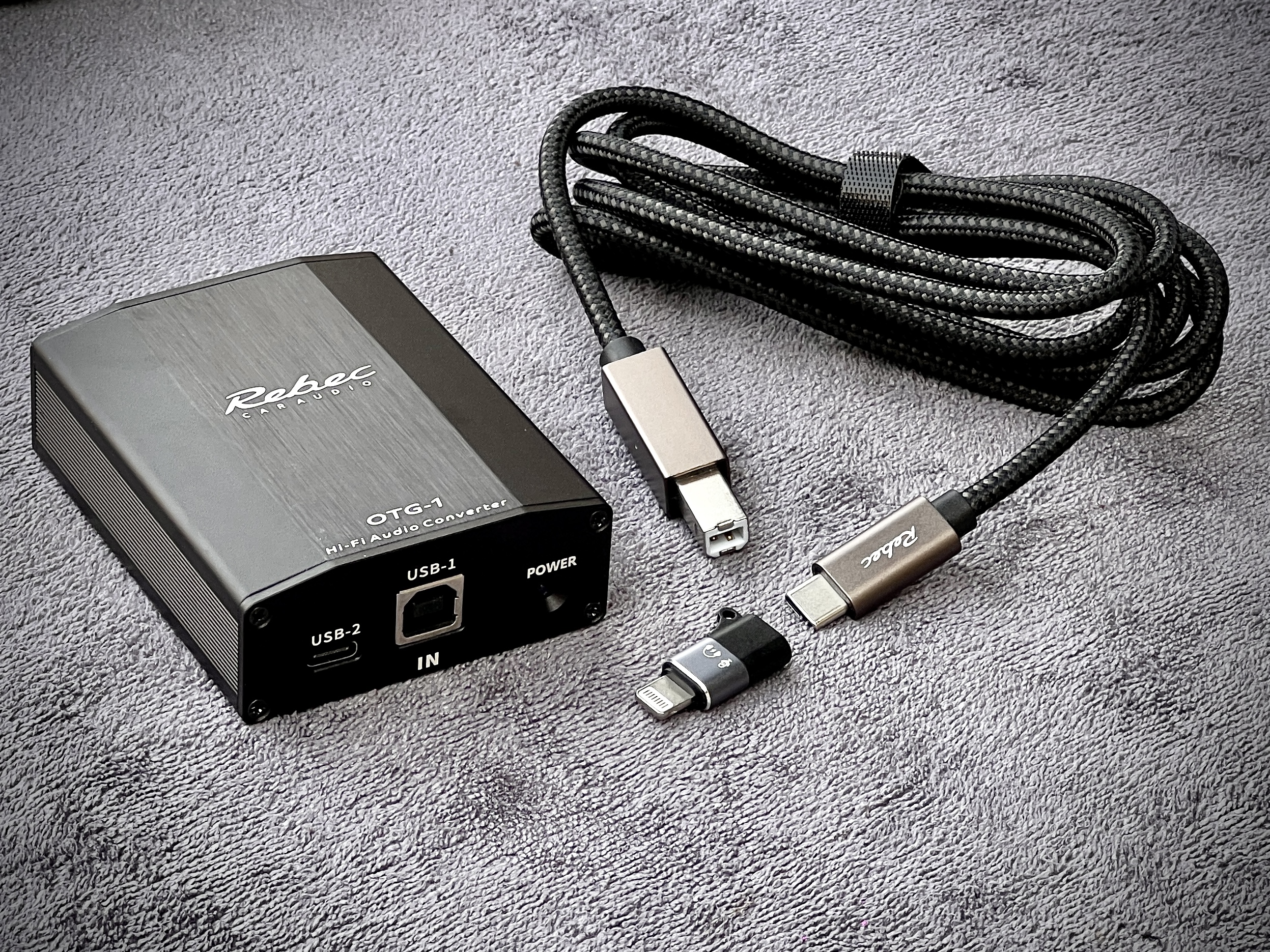 Rebec OTG-1 Music Streamer nghe nhạc chất lượng cao 192Khz/24bit
